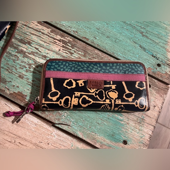 Fossil Key-Per Cross body bag with matching wallet - Picture 2 of 9